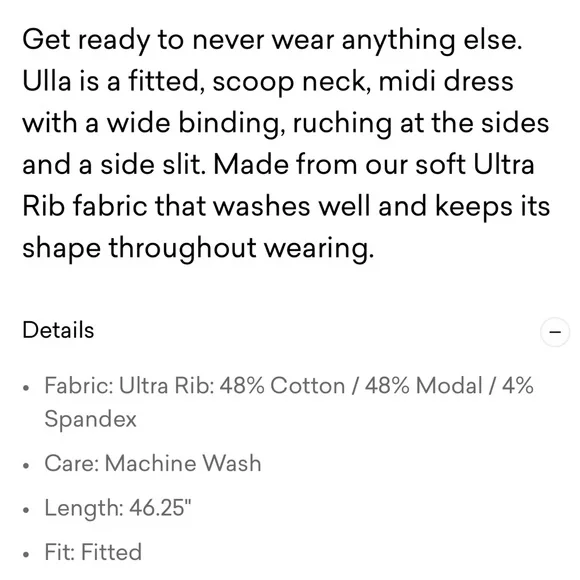 MICHAEL STARS NWOT ULLA MIDI DRESS - Picture 3 of 3